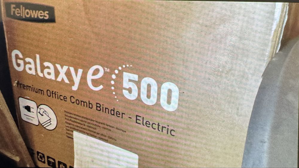 Електрическа машина за подвързване Fellowes Galaxy-E