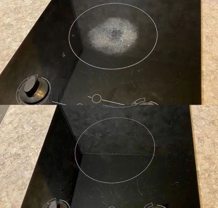 Полировка и очистка варочных плит