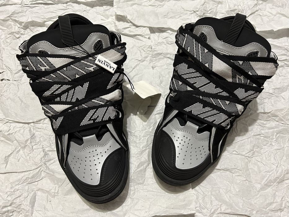 Adidasi Lanvin Curb Reflective Black