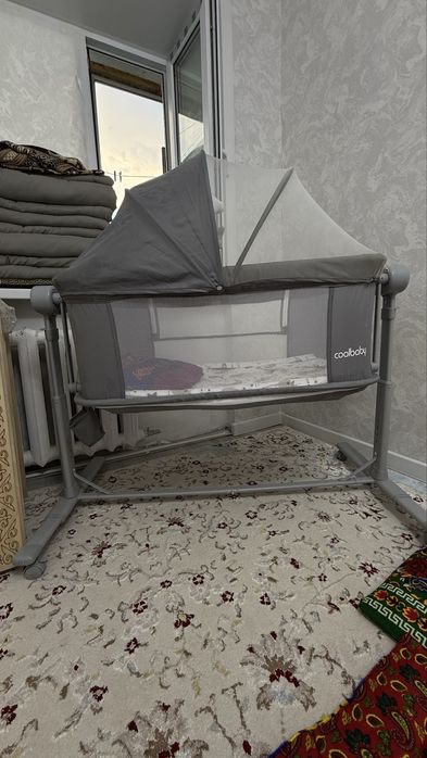 манеж детски щезлонг