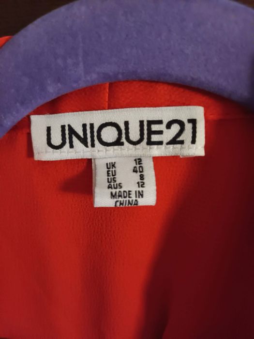 Риза червена размер UK 12