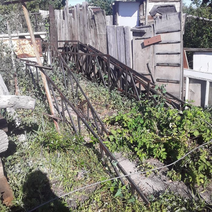 Железные фермы из профтрубы 20х40