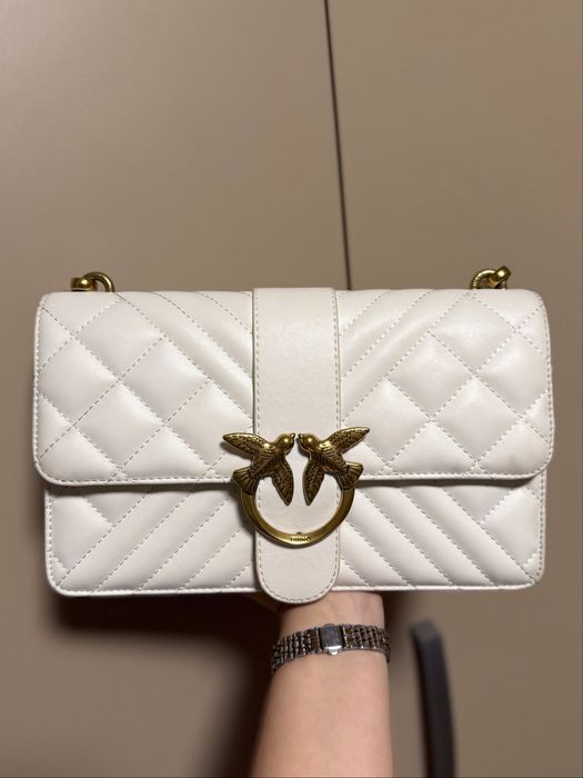 Бяла чанта Pinko