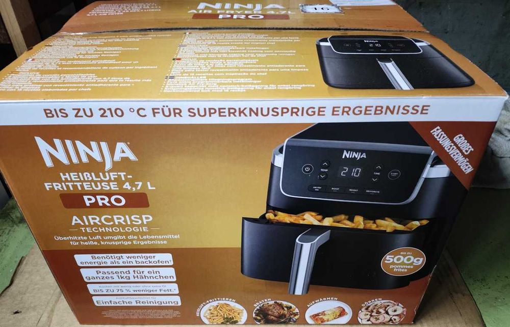 Фритюрник с горещ въздух, Еър фрайър Ninja Air Fryer Pro Неразопакован