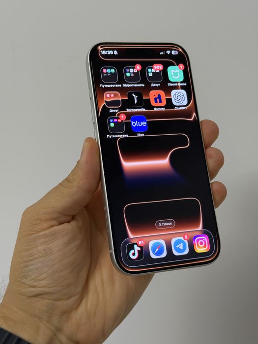 IPhone 17 pro 256 GB Neverlock Silver 100% batarie