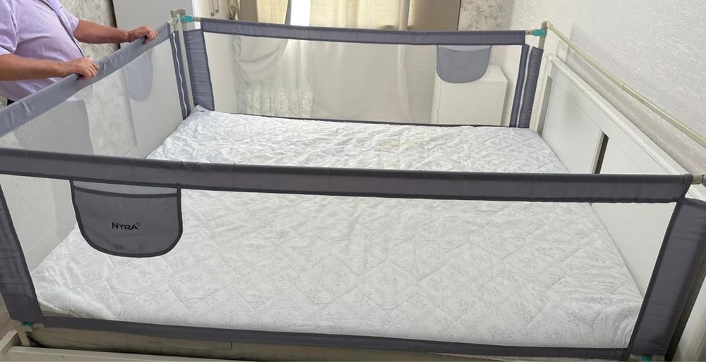 Бортики в кровать 3 шт