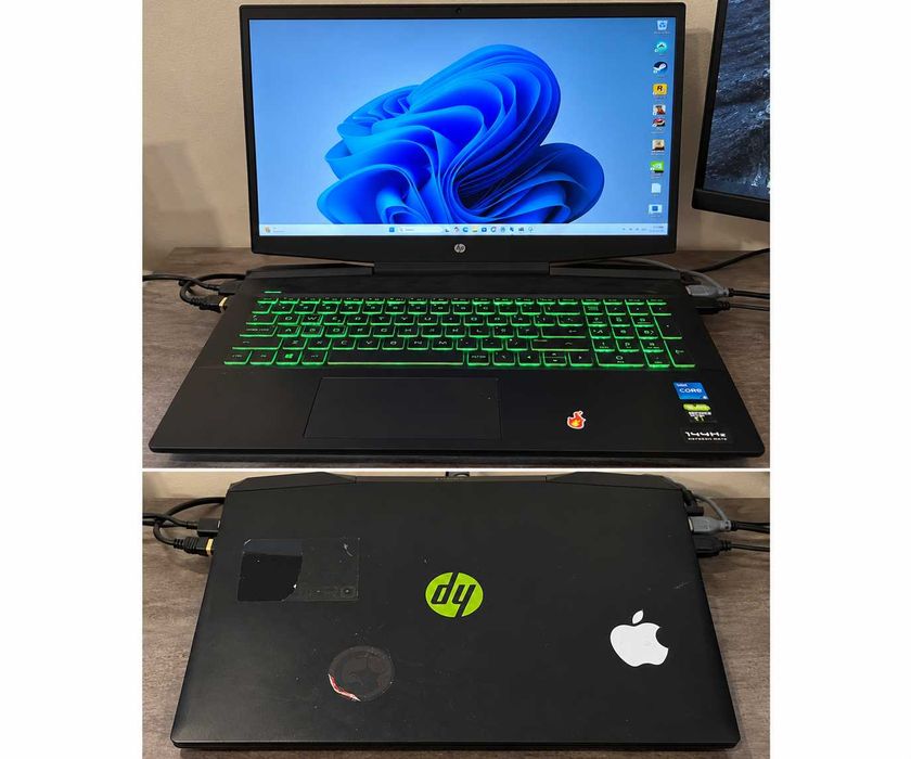 Laptop Gaming HP Pavilion i5-11300H, RTX 3050 Ti 4GB, 16GB RAM, SSD