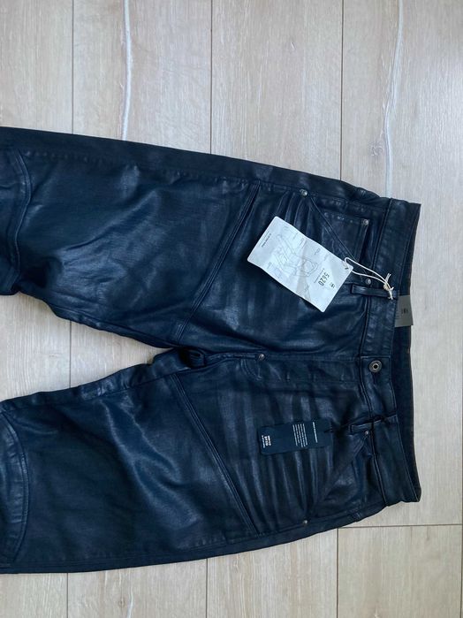 НОВИ G Star 5620 Elwood 3D Slim Jeans Dry Waxed Cobler дънки W33 L36