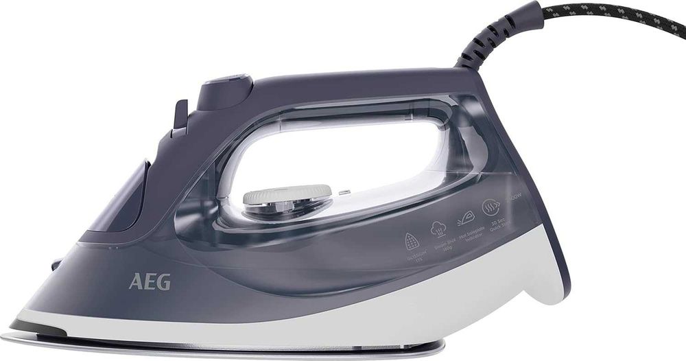 Парна ютия AEG SI6-1-2MN/2400 вата/160г парен удар, 0-40г пара/мин.