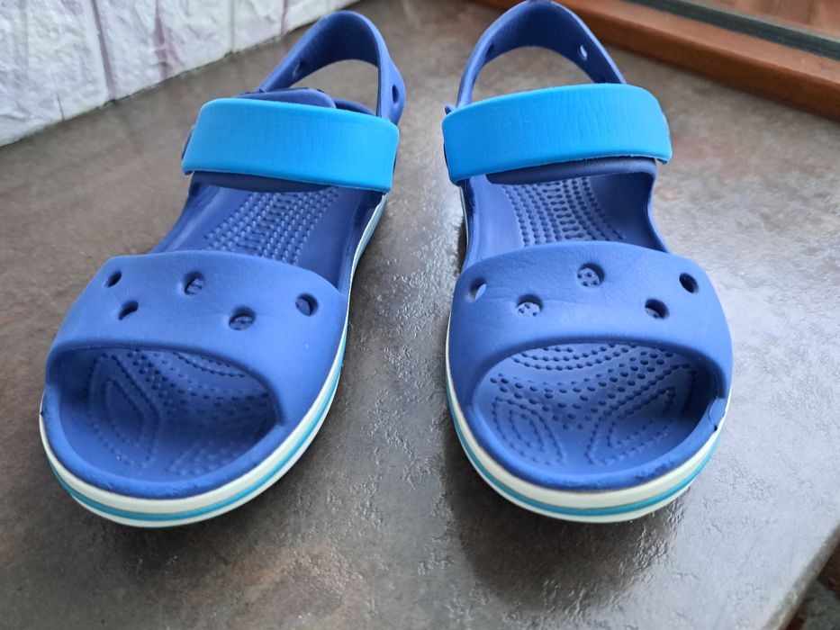 детски сандали,летни отворени обувки,гумени сандали,Crocs,за момче,28