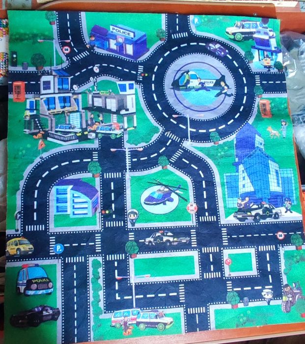 Детские коврики-городки