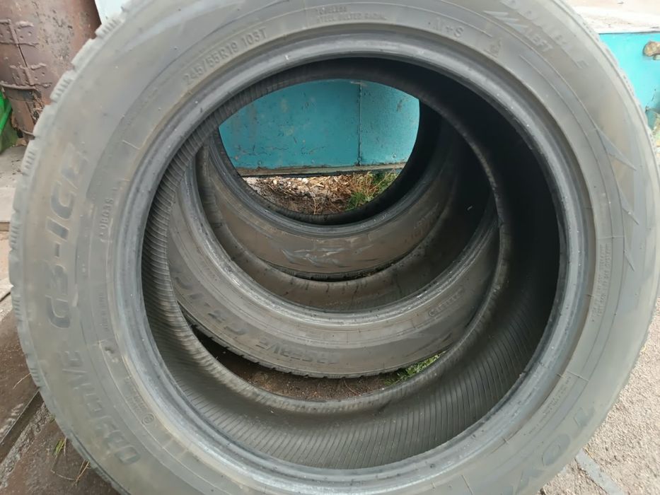 Шины б/у зима 245/55/R19