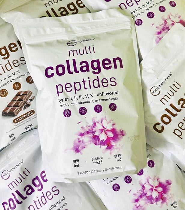 Collagen peptides multi kollagen коллаген пептид kolagen 907gr choco