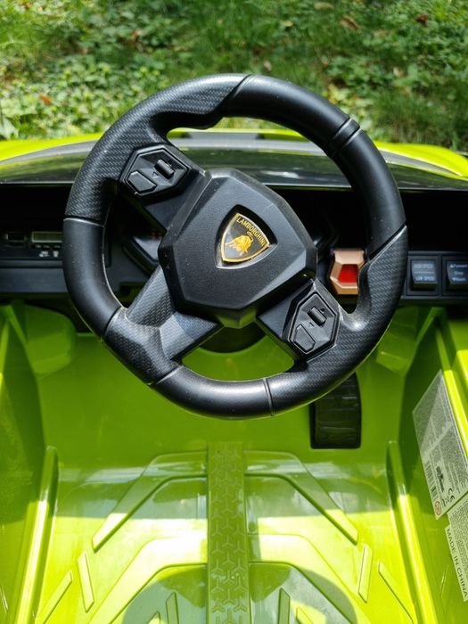 Masinuta electrica pentru copii Lamborghini Sian verde