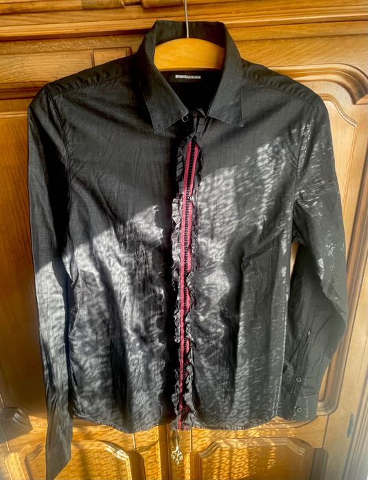 Cămașă gală neagră CARLO PIGNATELLI