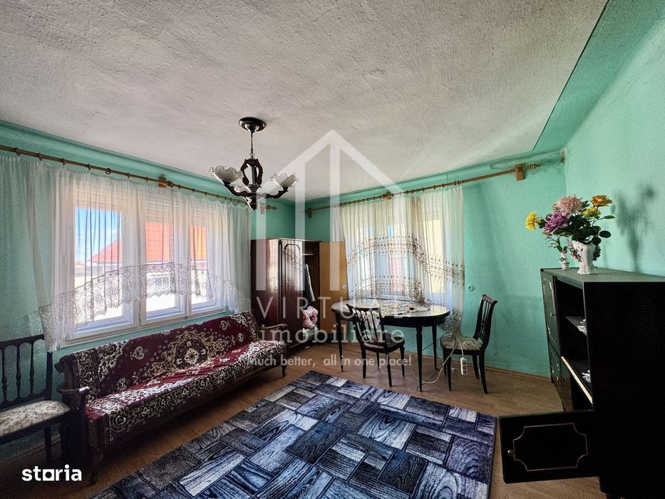 Casa individuala cu accest auto, 4 camere, 490mp teren, Rasinari