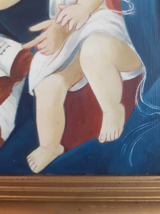 tablou pictura reproducere Botticelli 33/45 cm