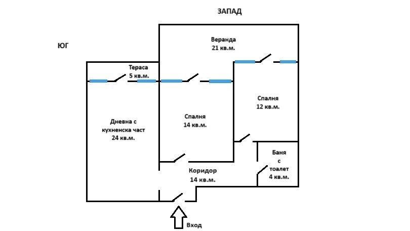 Продава се Тристаен апартамент в Варна, Бриз - 111 кв.м за 2162 €/кв.м - Снимка #8