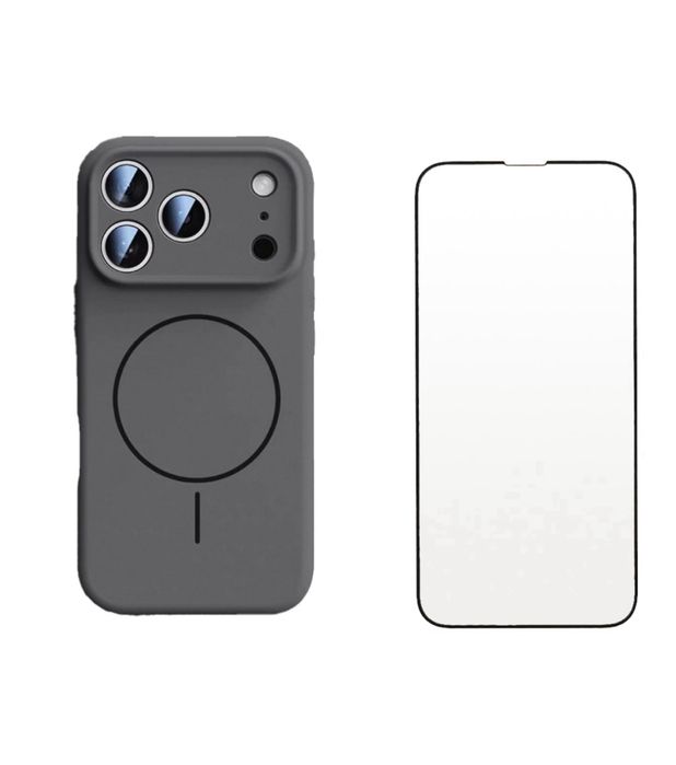 Husa Magsafe Softin+Folie Sticla Trend Iphone 17/17 PRO/17 PRO MAX/AIR
