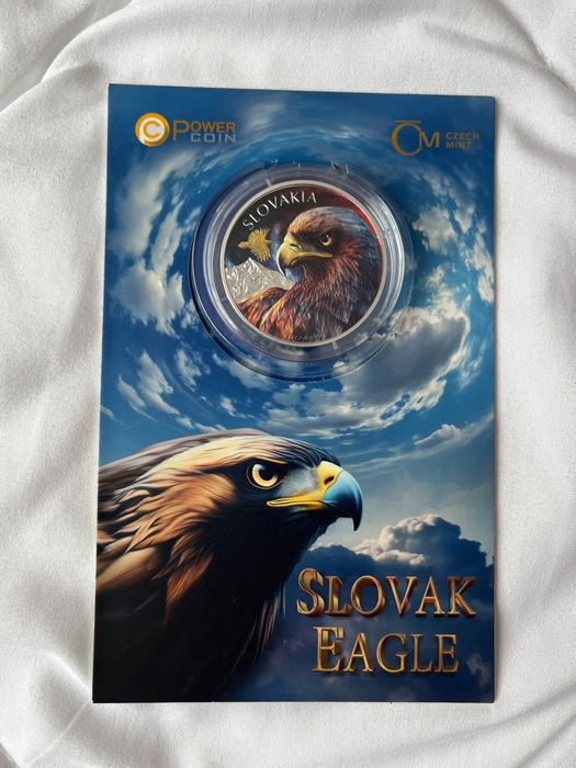 Сребърна монета “Slovak Eagle”