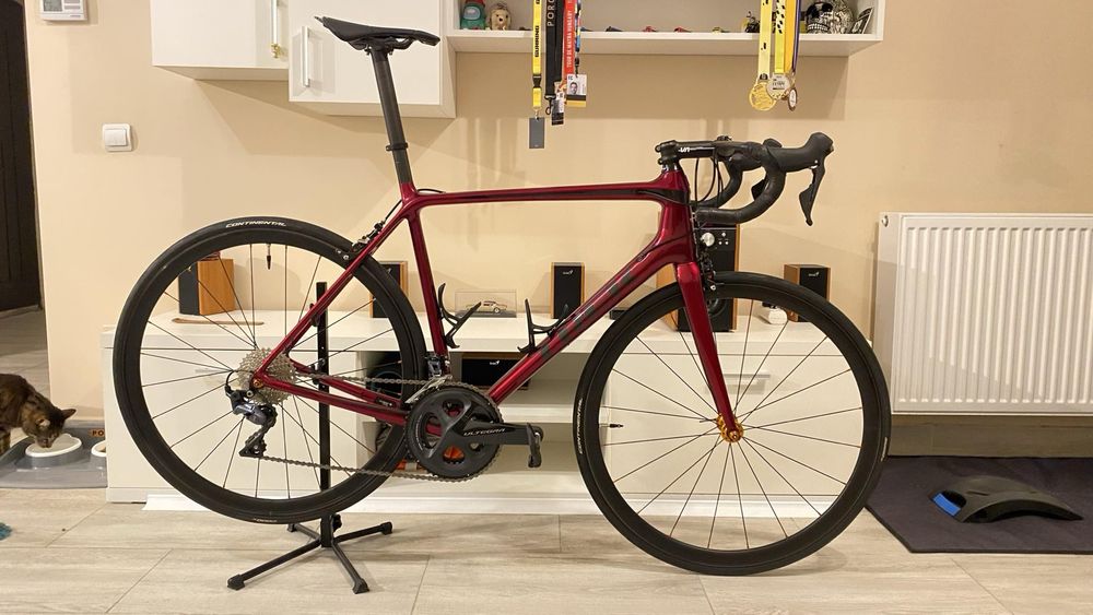 Cursiera bicicleta Trek Emonda SL 6 58 (1.78-1.90+) + powermeter