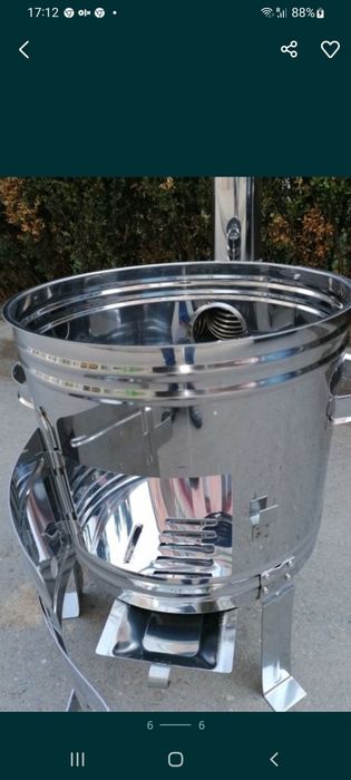 cazan inox/ cu ceaune Fontă Emailata 22L /899