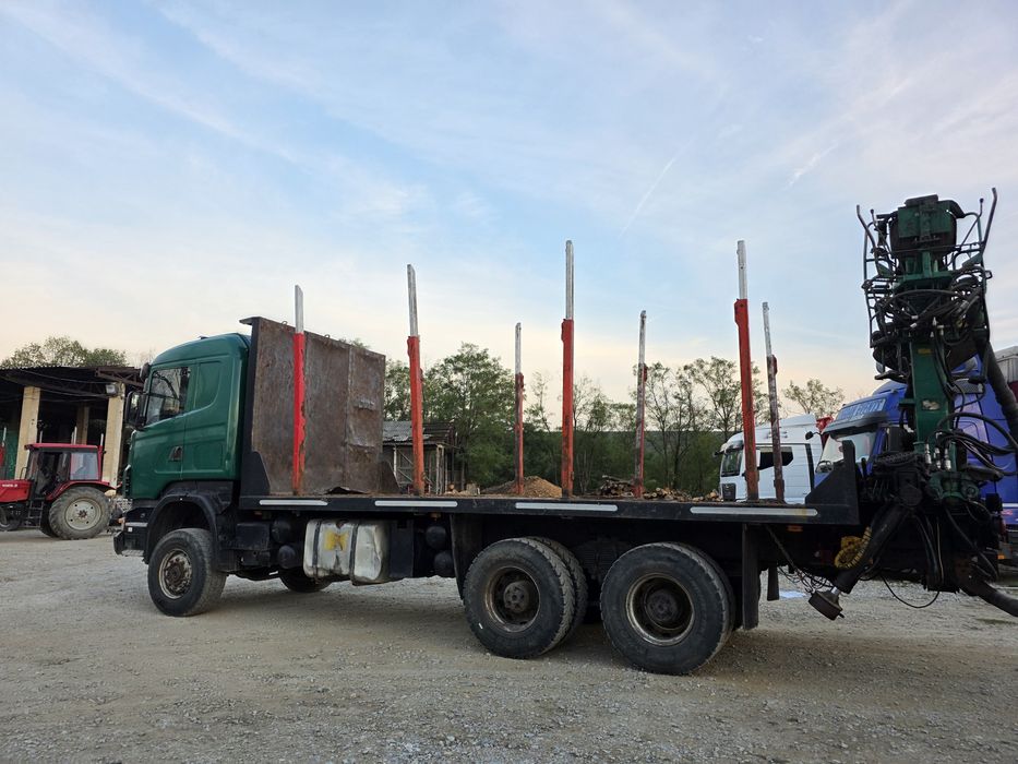 Scania R420 6x6 Camion Forestier - Transport Lemne