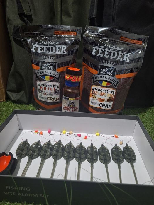 Set Monturi  Feeder 50g plus presa și momeala