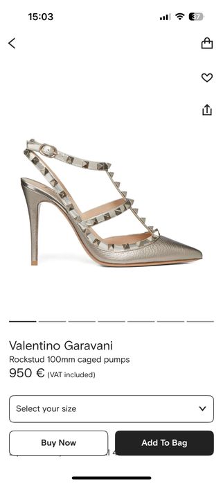 100% ОРИГИНАЛНИ Valentino Garavani rockstud pumps