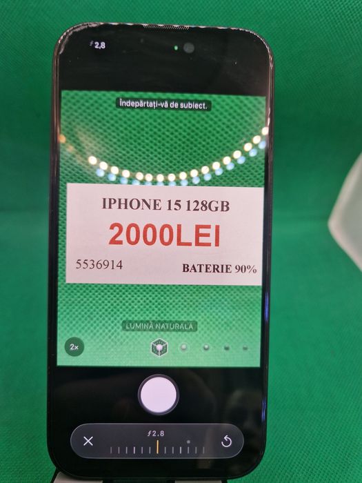 Iphone 15 128GB baterie 90% Lazar Amanet Crangasi 55369