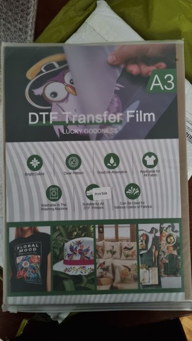 Coli DTF A3 100b buc - 2 pachete