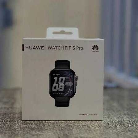 Smartwatch HUAWEI Watch Fit 5 Pro, GPS, Negru
