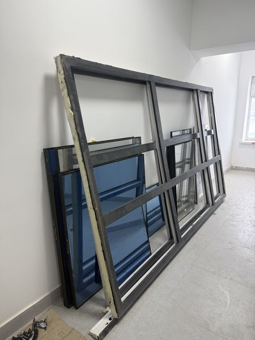 Балконере окно новое трехслойное