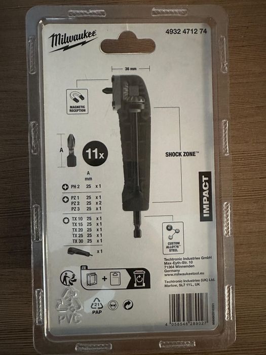 Set biti Milwaukee Shockwave Impact Duty