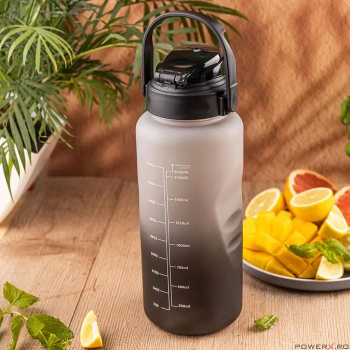 Sticla pentru apa si suport telefon, potrivita la antrenamente,