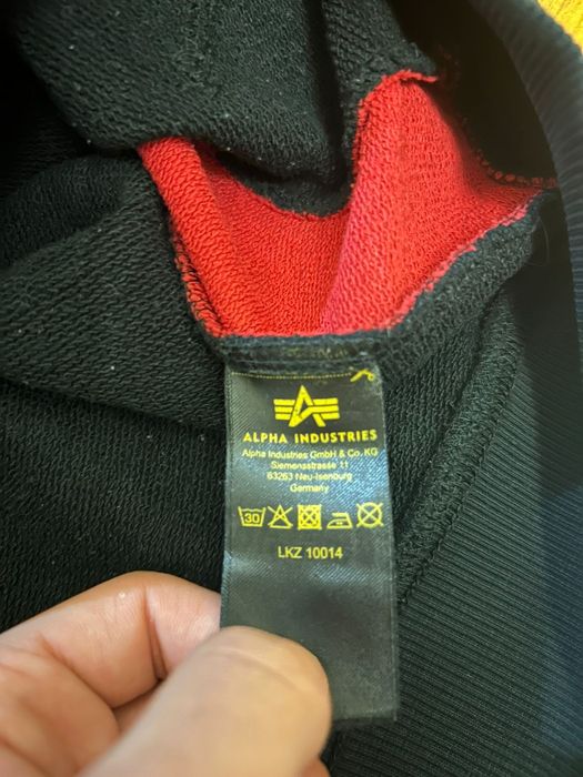 Кофта alpha industries