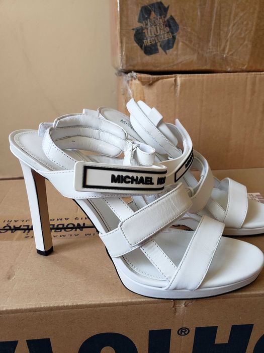 Michael Kors Demi Leather Sandal, естествена кожа