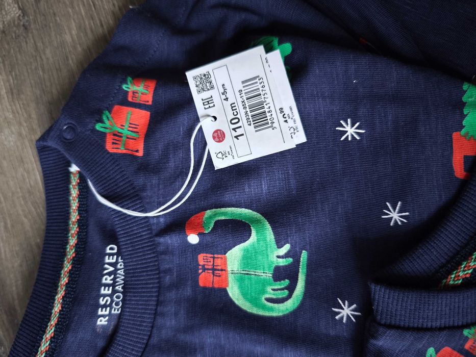 Коледна блузка момче размер 3 години