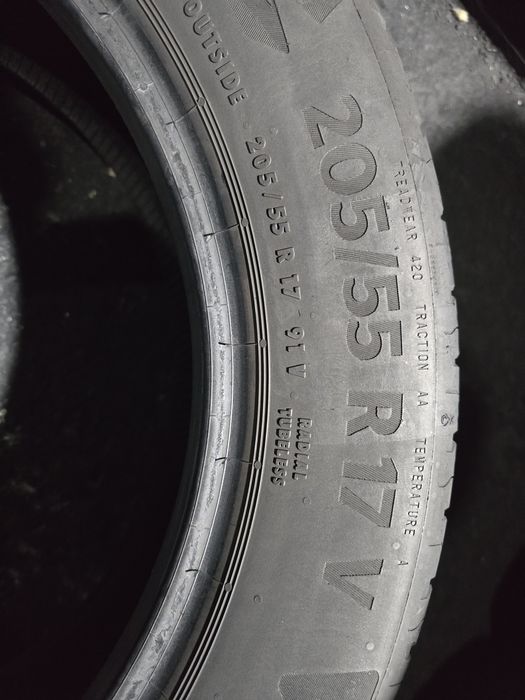 Anvelope 205/55 R17 CONTINENTAL de vara 2020