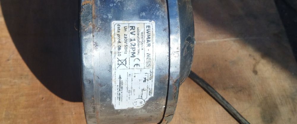 Ventilator tiraj EWMAR-NESS RV12M