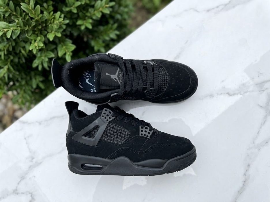 Adidasi Jordan 4 Black Adidasi Unisex