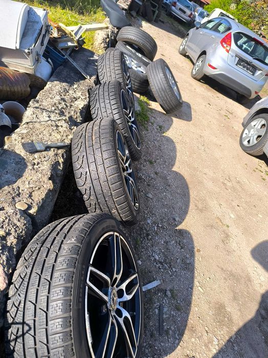 Алуминиеви джанти за Мерцедес АМГ 17 цола с нови гуми
