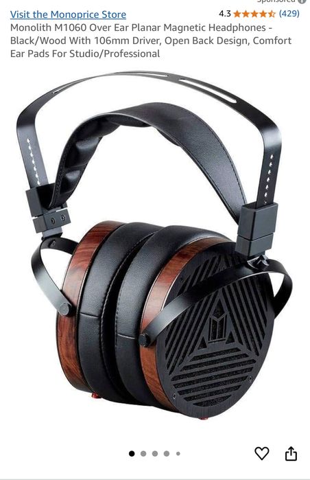 Casti de studiou monolith 1060 sigilate