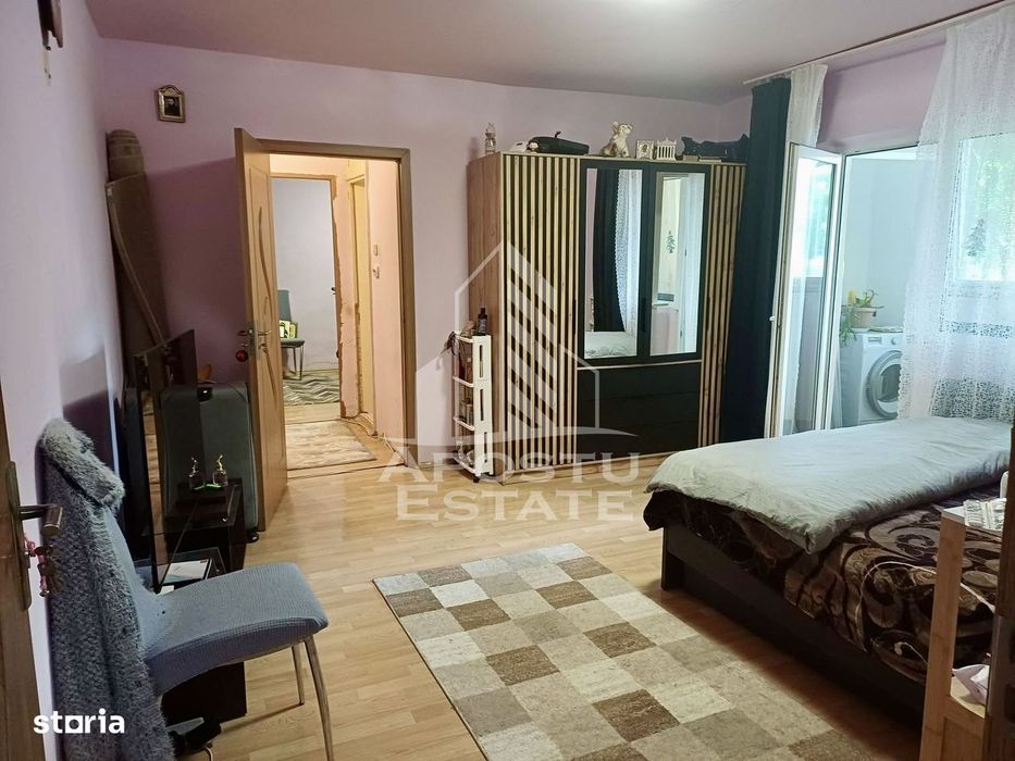 Apartament cu 2 camere, centrala proprie, zona Dambovita, Timisoara