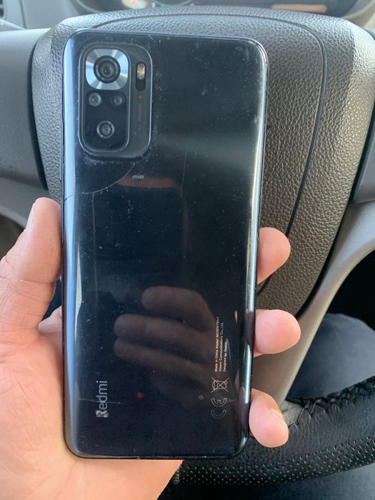 Redmi note 10 , б/у телефон 128 гб .