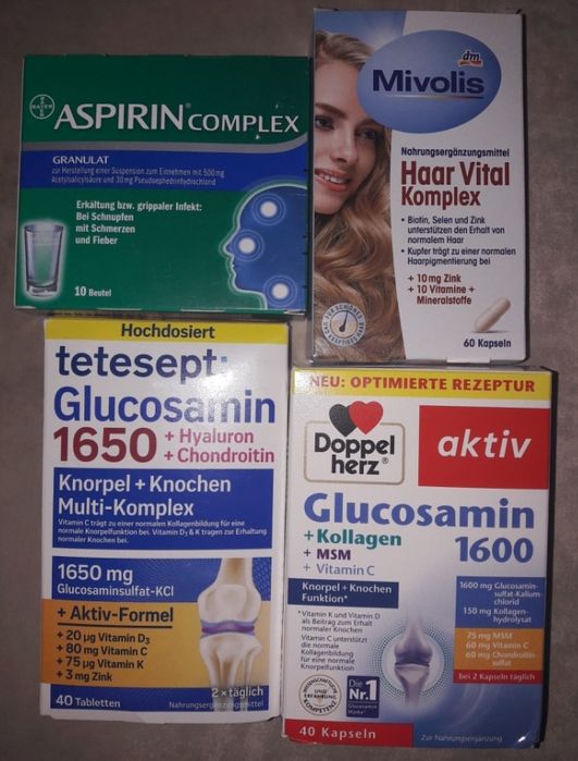 Витамины волосы, глюкозамин кальций