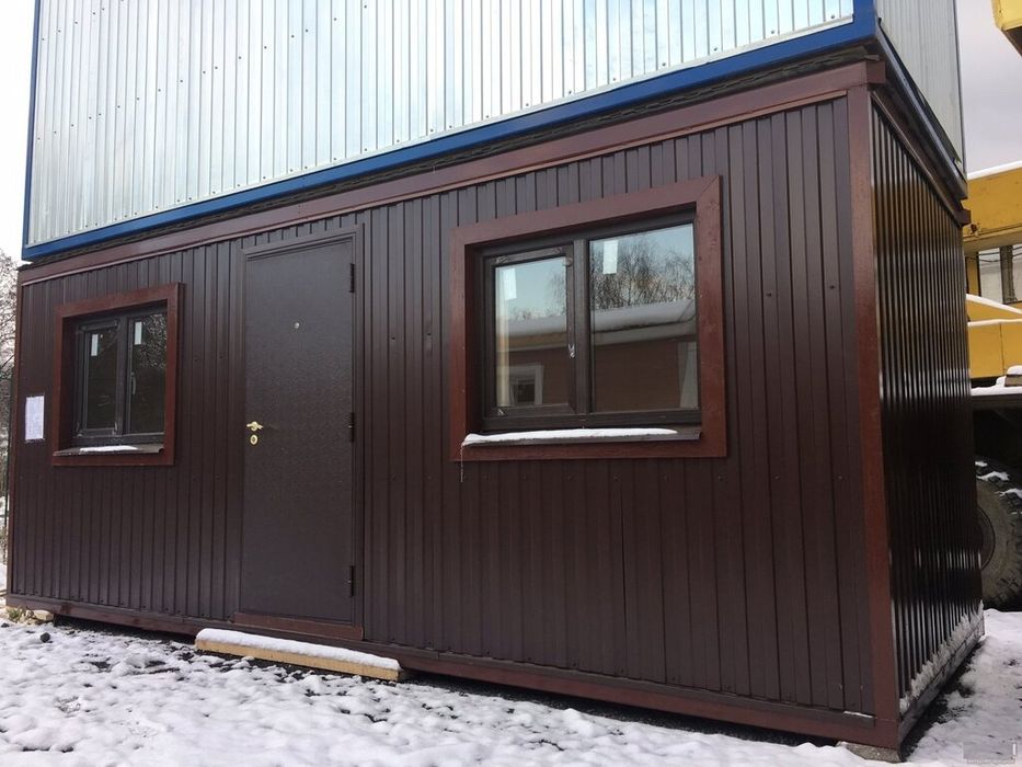 Жилой Контейнер Утепленный Контейнер  Бытовка