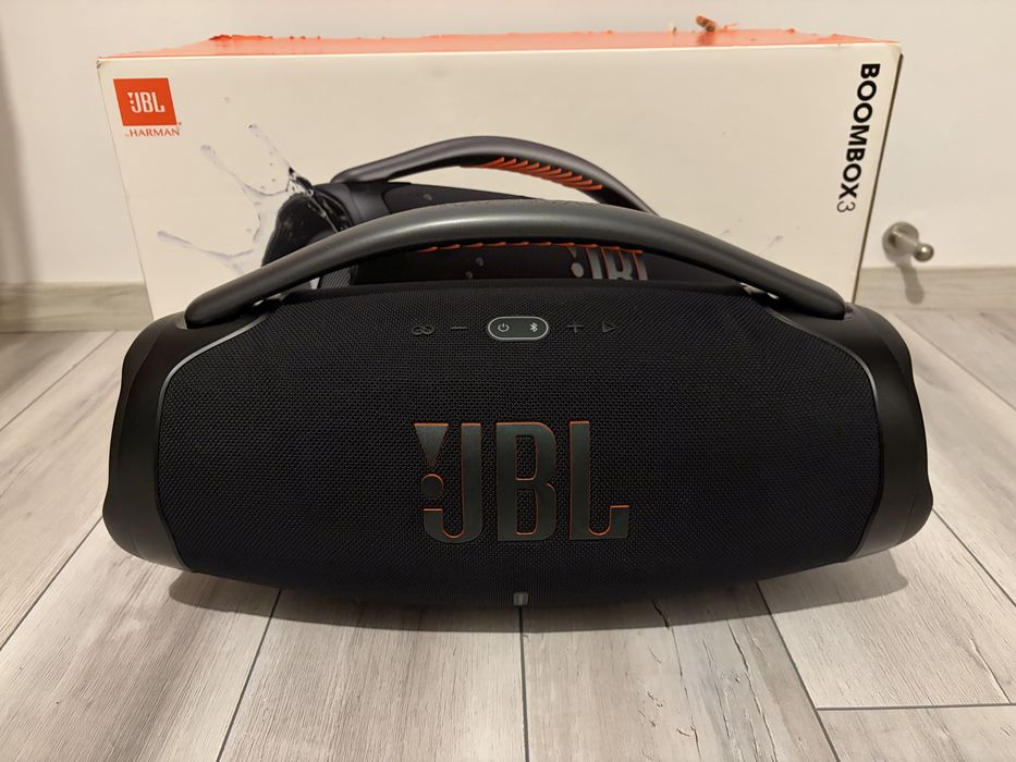 Jbl Boombox 3 Neagră, Pro sound, 180W.