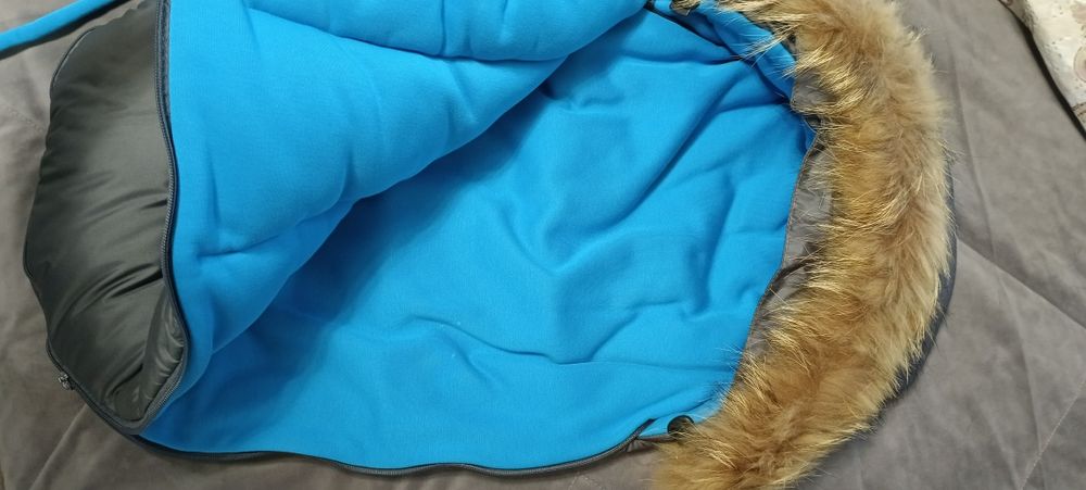 Кокон зимний ручной работы