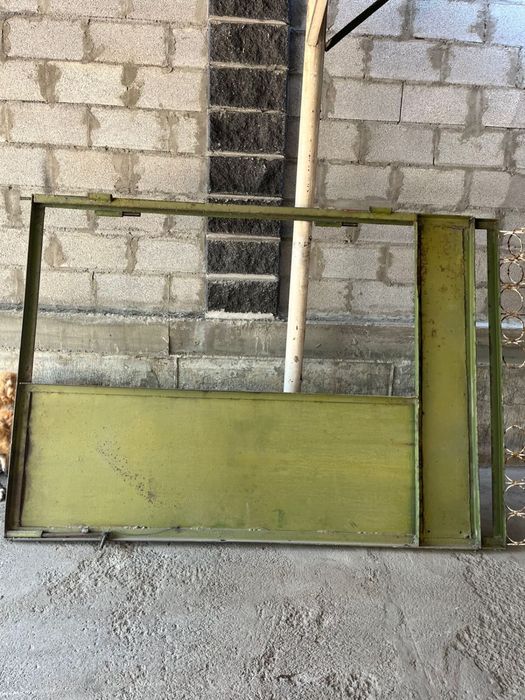 Ворота б/у металические